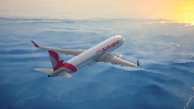 Air Arabia Abu Dhabi has started flying. The low-cost airline's maiden flight departed the UAE for Egypt on Tuesday, July 14, 2020. Courtesy Air Arabia Abu Dhabi