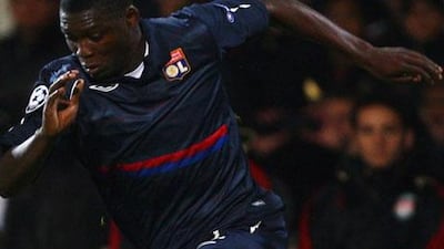 Lyon defender Aly Cissokho