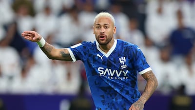 Neymar's relationship with Jorge Jesus soured at Al Hilal. Getty Images