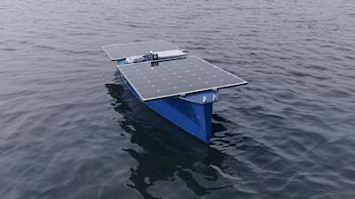 The solar-powered Scout is about 2.4 metres long and can be deployed as a fleet to detect sea mines. Photo: OnlineOceans
