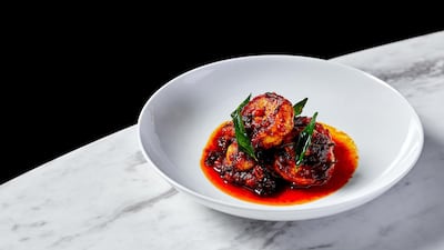 Prawn balchao. Photo: Intersect By Lexus