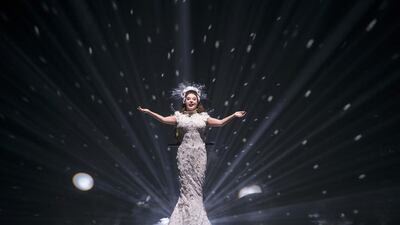 Sarah Brightman performing in Dubai on Friday. Courtesy Dubai Classics