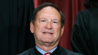Associate Justice Samuel Alito of the US Supreme Court. AP