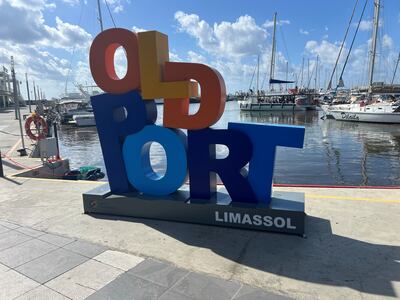 Limassol Old Port is about 15 minutes away by car. Phil Johnson / The National