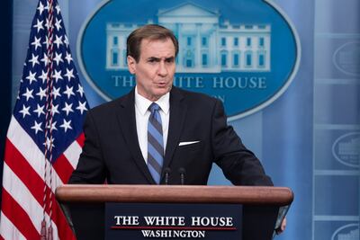 National Security Council spokesman John Kirby. EPA