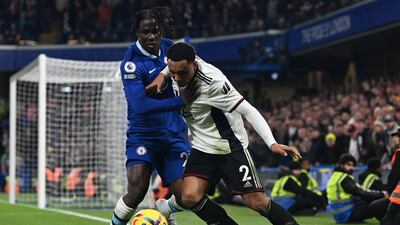 Kenny Tete - 9. The defender was always looking to storm forward on the counter and produced a peach of a ball to find Willian at the back post, while he denied Madueke an almost certain goal at the other end with a crucial header. AFP