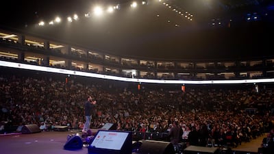 Abu Dhabi-raised Palestinian Moataz Mashal spoke about simple ways to improve your day.
