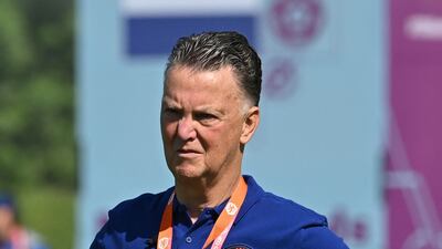 Netherlands manager Louis Van Gaal. AFP