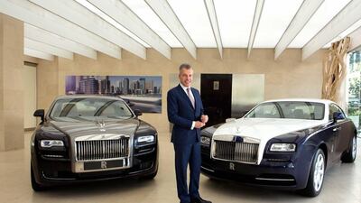 Torsten Müller-Ötvös, the chief executive of Rolls-Royce. Courtesy Rolls-Royce