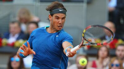 Rafael Nadal was handed the Madrid Open title after Kei Nishikori withdrew in the final, citing a back injury. Clive Brunskill / Getty Images