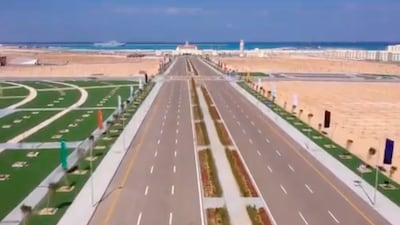 Egypt's new naval base in Gargoub.