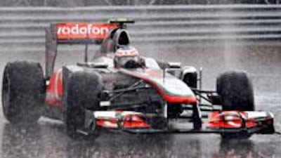 Jenson Button, the McLaren-Mercedes driver, handled the two-hour stoppage at the Canadian GP superbly.