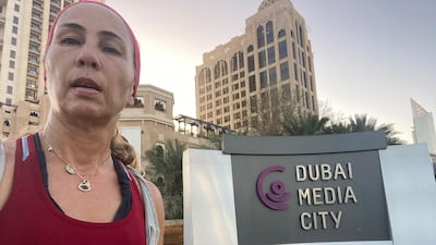 She started her challenge in 2018 and runs four times a week, covering eight to 30 kilometres each day