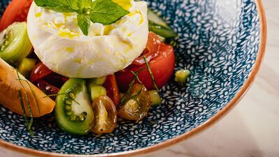 Burrata at Isola. All photos: DSS