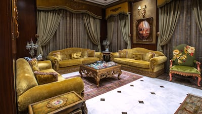 The house has been decorated by Abeer Al Ameri, Al Akkad's daughter and founder of luxury Emirati home decor boutique Salud Design.