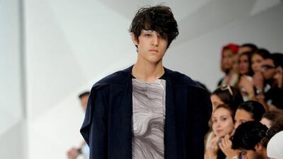 Bashar Assaf show at Fashion Forward. Courtesy Fashion Forward