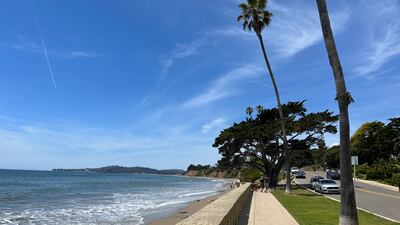 The coastal city of Montecito, California is home to many US celebrities including Oprah Winfrey and Gwyneth Paltrow. Photo: Troy Hooper