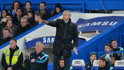 Jose Mourinho, the Chelsea manager, says there are no easy games in the Premier League. Glyn Kirk / AFP