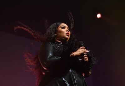 Lizzo is one of the artists who is leading the Grammys pack. AFP