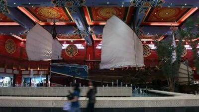 Ibn Battuta Mall, the largest themed mall in the world with 111,500 square metres of retail space, is about to double its size. Randi Sokoloff / The National