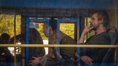 Those in need of medical assistance were sent for treatment to a hospital in Novoazovsk, Russia said. EPA