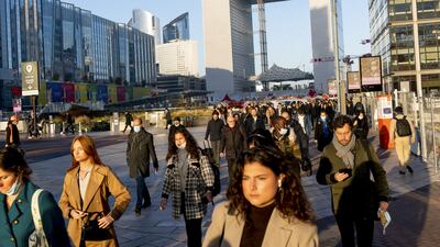 Female board representation at companies listed on France's CAC index stood at 43.8 per cent in 2021. Bloomberg