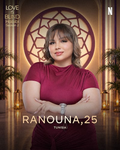 Ranouna Essafi is based between the UAE and Saudi Arabia. Photo: Netflix