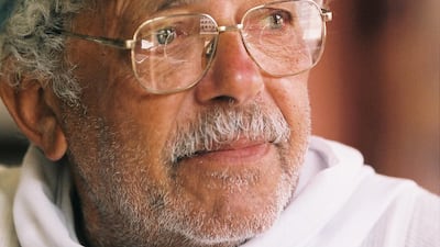 Egyptian artist Adam Henein, pictured circa 2009. Karim Francis Gallery, Cairo