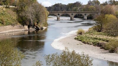 A view of Coldstream Bridge, a crossing point over the River Tweed between Scotland and England. Stuart Boulton for The National