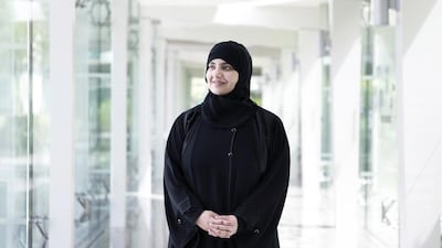 Mona Al Hebsi, the director of HR at Jumeirah Creekside Hotel, says she gets most work done in the morning. Reem Mohammed / The National