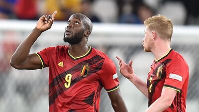 Romelu Lukaku and Kevin de Bruyne are vital to Belgium's chances at the 2022 World Cup. EPA