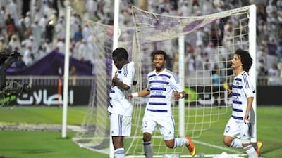 Al Ain's players will be look to enjoy more celebrations as they bid to clinch the Pro League title.