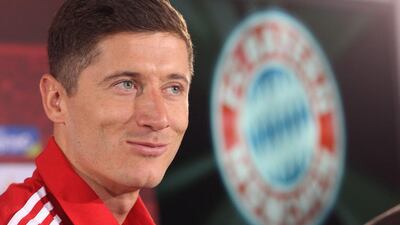 Robert Lewandowski, Bayern Munich. Alexandra Beier / Getty Images