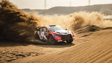 Rally Saudi Arabia will proceed as scheduled from November 12-15 as part of the FIA Middle East Rally Championship. Photo: FIA