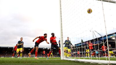 Up against his former club and headed Luton in front against run of play in 25th minute and saw another shot saved by Dubravka just before break. Getty Images