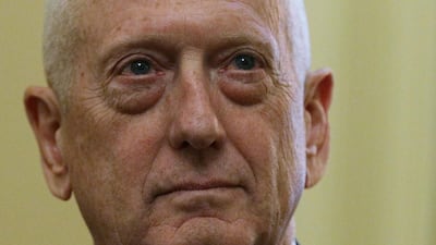 Defence secretary nominee, retired Marine General James Mattis. Alex Wong / Getty Images / AFP