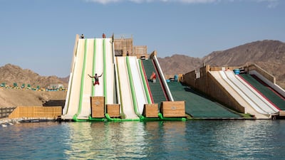 Visitors can reach heights of up to 15 metres. Leslie Pableo for The National