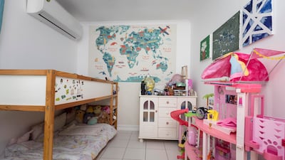 One of the children's bedrooms