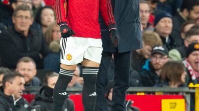 Antony (Garnacho 67') - 6. Ran towards goal and fed the ball to Rashford who shot straight at the goalkeeper. EPA