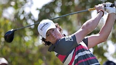 Should Rory McIlroy win The Masters, chances are he could be the next global brand rivalling Tiger Woods. Jeff Topping / The National