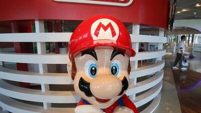 Nintendo will be hoping latest Super Mario incarnation will provide lift after first-quarter profit dipped. AP