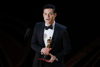 Best Actor winner, Rami Malek at the 91st Academy Awards. Reuters