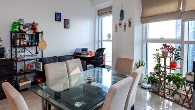 Imran's parents also share the flat and the family like to eat together