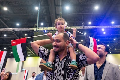 The community event was a chance for Iraqi residents to reconnect with their heritage and teach children about their culture. Ahmed Ramzan / The National