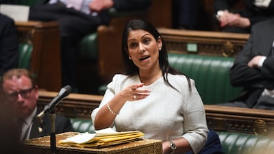 British Home Secretary Priti Patel defended her plan in parliament last week to send migrants to Rwanda on a one-way ticket. Photo: UK Parliament