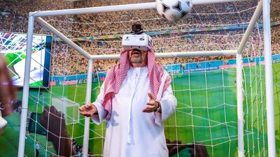 Abu Dhabi, United Arab Emirates, June 20, 2019. 5G Technology presented by Etisalat ant Ericsson. Victor Besa/The National Section: BZ Reporter: Sarah Townsend