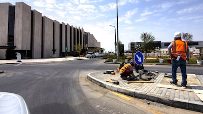 Nearby roads are under development to accommodate future passengers