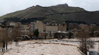 Flooding in the city of Khorramabad, Lorestan Province, western Iran. EPA