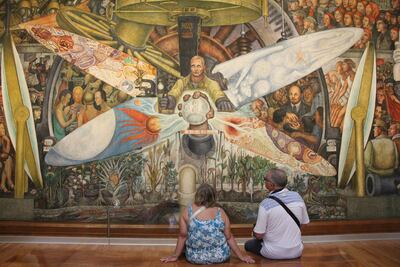 The Palacio de Bellas Artes in the heart of downtown Mexico City. Photo: John Brunton