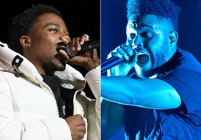 Roddy Ricch and The Weeknd lead nominations for the 2020 American Music Awards. AP Photo